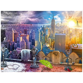 Seasons of New York  1500 Bitar Ravensburger