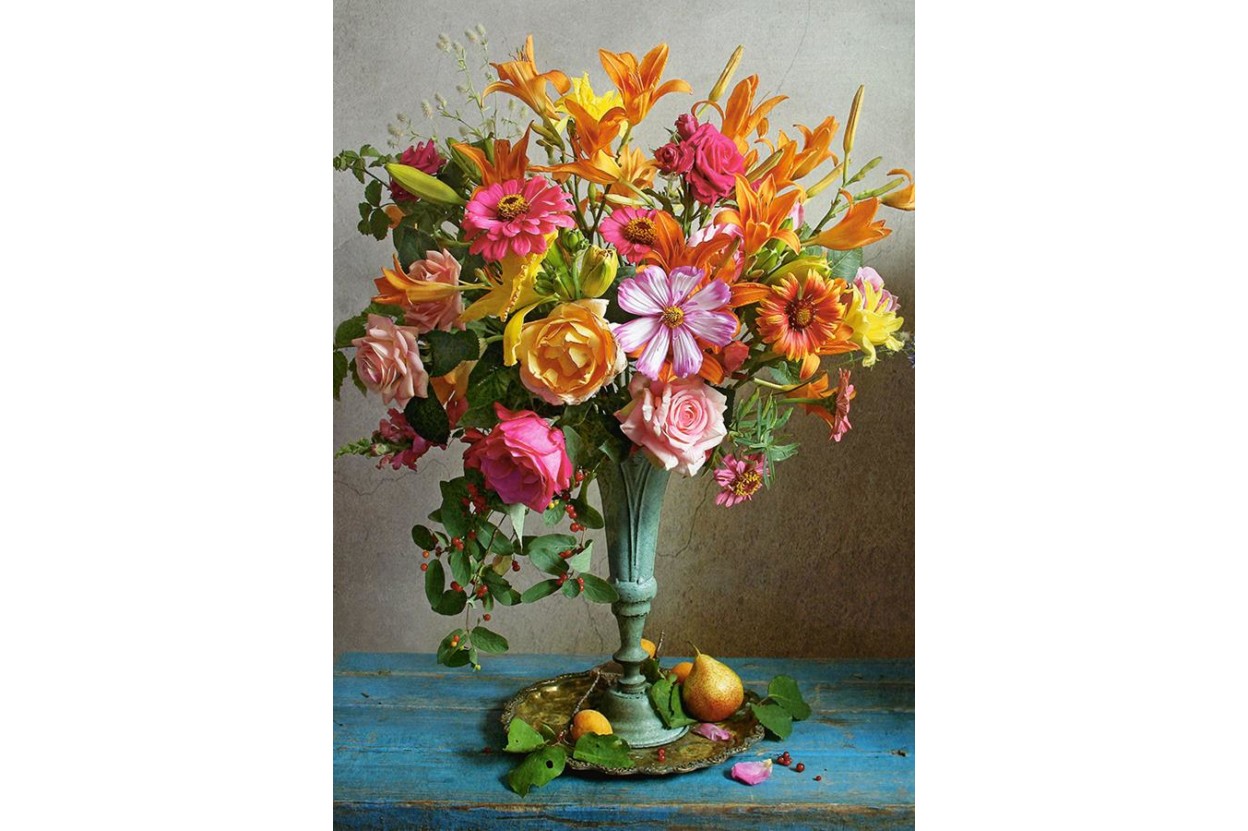Autumn Flowers 500 Bitar Castorland