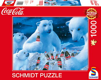 Coca Cola - Polar Bears 1000 Bitar Schmidt