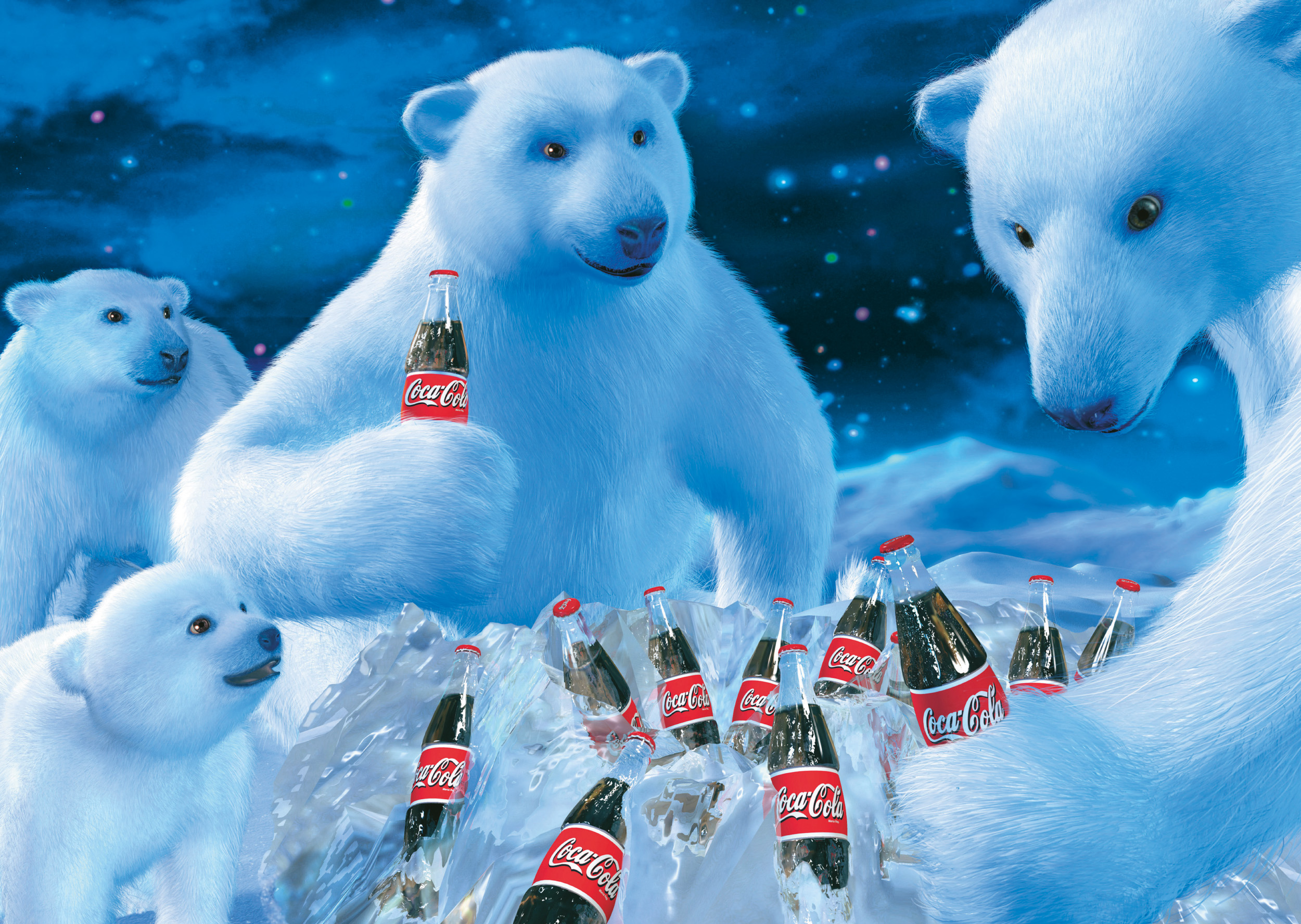 Coca Cola - Polar Bears 1000 Bitar Schmidt