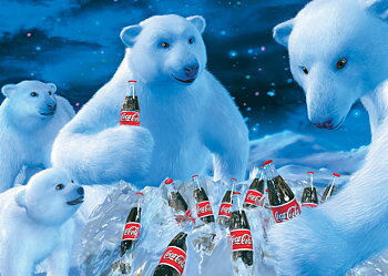 Coca Cola - Polar Bears 1000 Bitar Schmidt