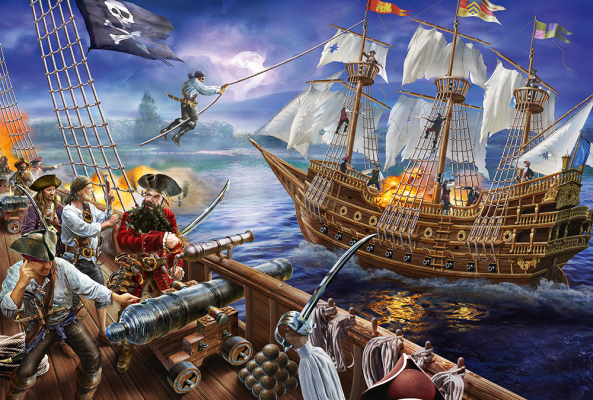 Pirate Adventure, 150 Bitar Schmidt