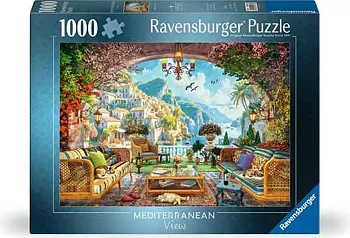 Mediterranean Terrace View, 1000 Bitar Ravensburger