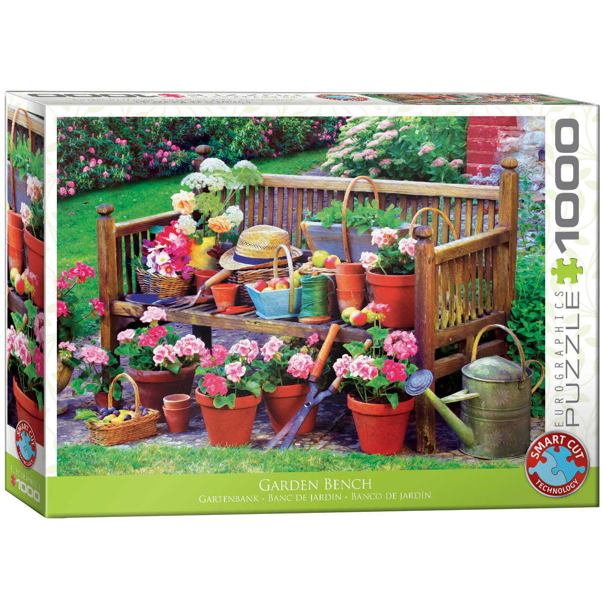 Garden Bench 1000 bitar Eurographics Puzzle - 2