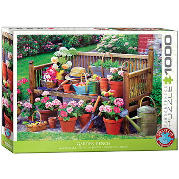 Garden Bench 1000 bitar Eurographics Puzzle
