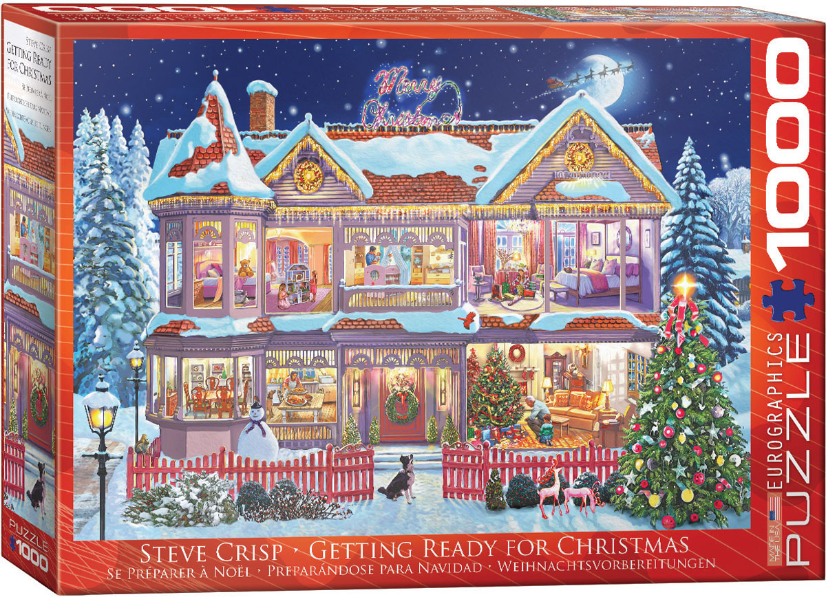 Getting ready for Christmas 1000 Bitar Eurographics Puzzle - 2