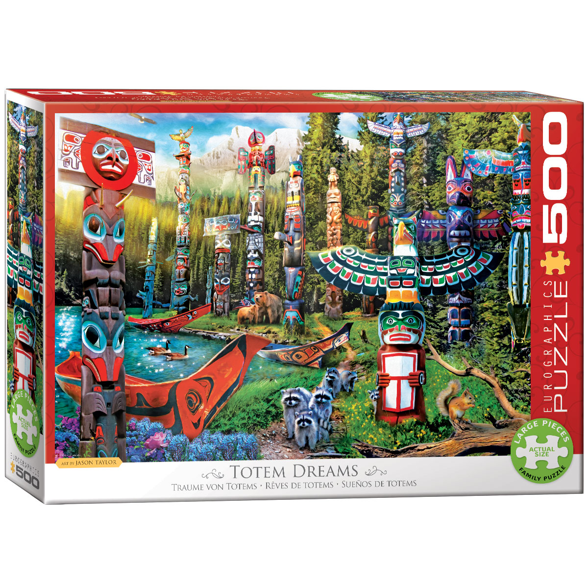 Totem Dreams 500 Bitar Eurographics Puzzle - 2