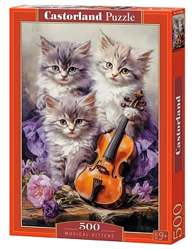 Musical Kittens, 500 Bitar Castorland