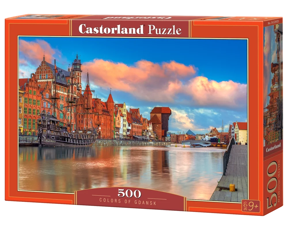 Color of Gdansk, 500 Bitar Castorland - 2
