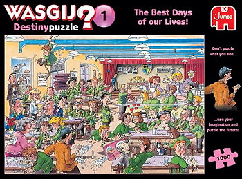 Wasgij Destiny #1 The Best Days of our Life! 1000 bitar Jumbo