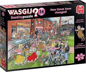 Wasgij Destiny #14 How Time Has Changed! 1000 bitar Jumbo