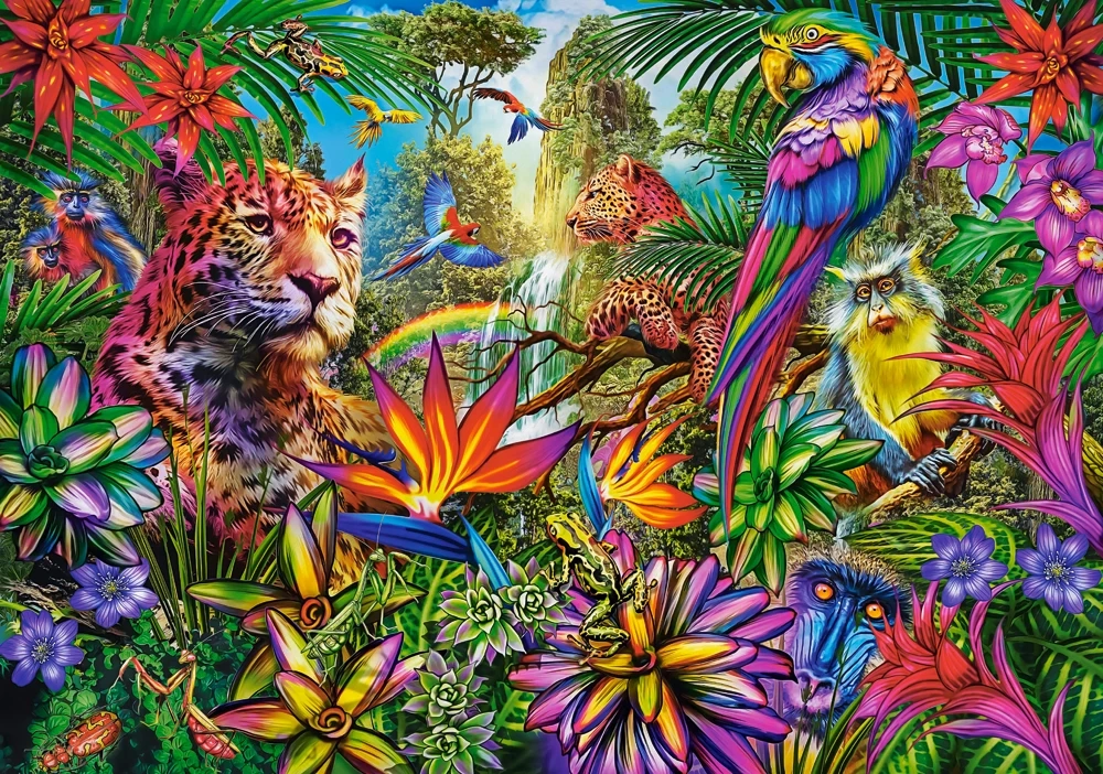 Jungle Fashion, 500 Bitar Castorland