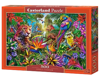 Jungle Fashion, 500 Bitar Castorland