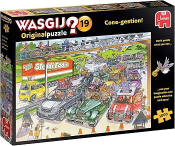 Wasgij Original #19 Cone-Gestion! 1000 bitar Jumbo