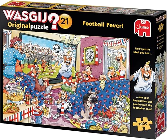 Wasgij Original #21 Football Fever! 1000 bitar Jumbo - 2