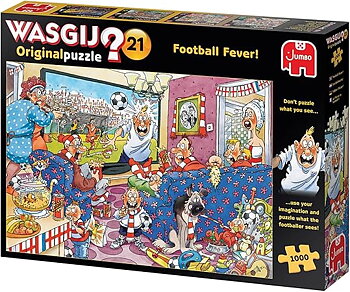 Wasgij Original #21 Football Fever! 1000 bitar Jumbo