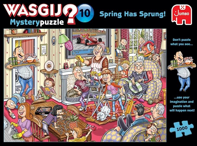 Wasgij Mystery  #10 Spring has Sprung! 1000 bitar Jumbo - 2
