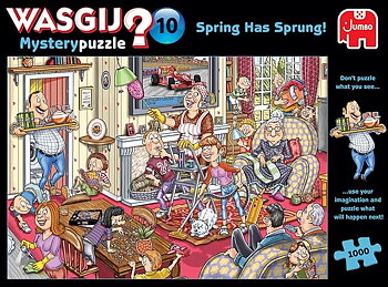 Wasgij Mystery  #10 Spring has Sprung! 1000 bitar Jumbo