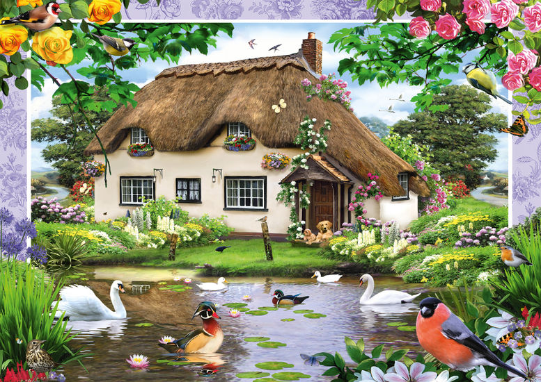 Romantic Country House 500 bitar Schmidt