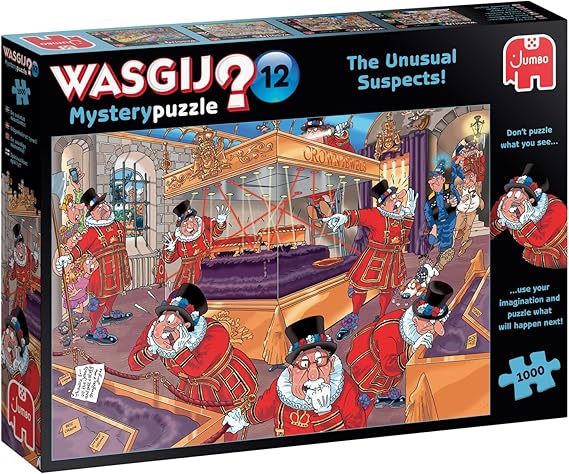 Wasgij Mystery  #12 The Unusual Suspects! 1000 bitar Jumbo - 2