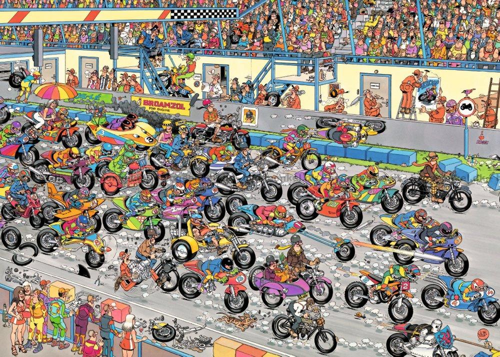 Motorbike Race 1000 Bitar JvH Jumbo