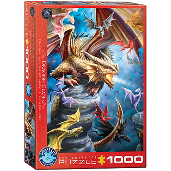 Dragon Clan 1000 Bitar Eurographics Puzzle