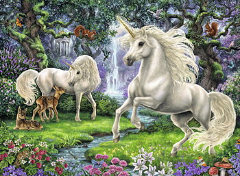 Mystical Unicorns 200 XXL  Bitar Ravensburger