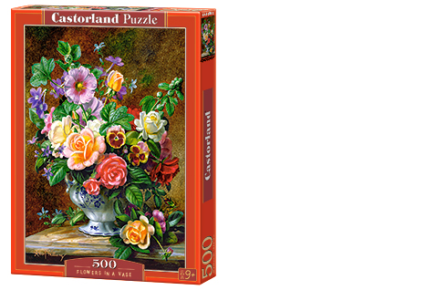 Flowers in Vase 500 Bitar Castorland - 2
