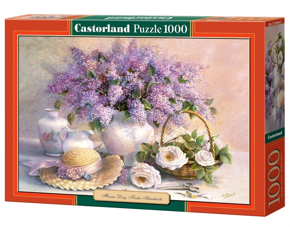 Flower Day 1000 Bitar Castorland - 2