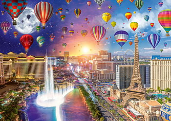 Las Vegas Night and Day 1000 Bitar Schmidt