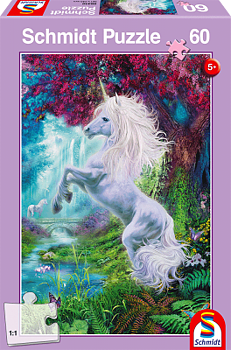 Unicorn in the enchanted garden 60 Bitar Schmidt