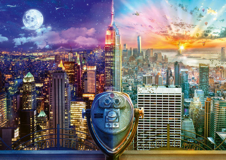 New York Night and Day 1000 Bitar Schmidt