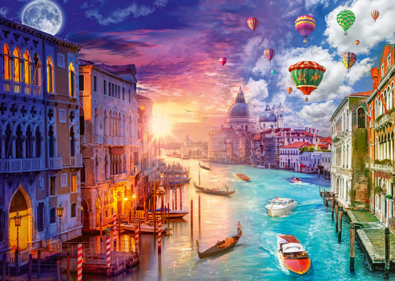 Venice Night and Day 1000 Bitar Schmidt