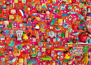 Vintage Toys 1000 Bitar Schmidt