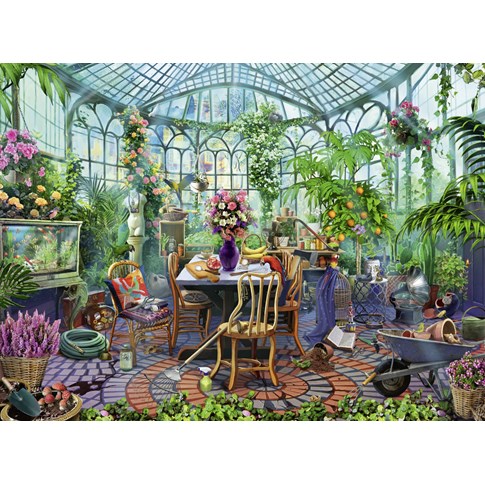 Greenhouse Morning 500 Bitar Ravensburger