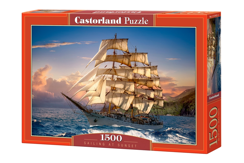 Sailing at Sunset 1500 Bitar Castorland - 2