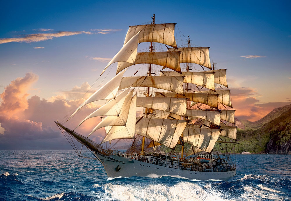 Sailing at Sunset 1500 Bitar Castorland