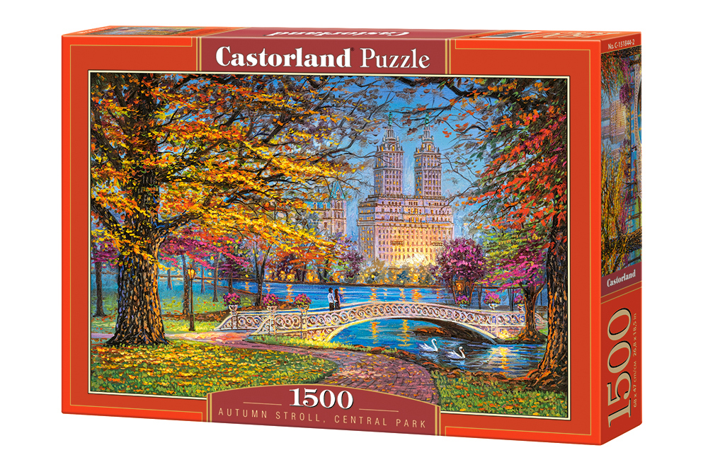 Autumn Stroll, Central Park 1500 Bitar Castorland  - 2
