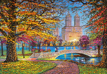 Autumn Stroll, Central Park 1500 Bitar Castorland 
