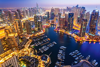 Dubai at Night 1000 Bitar Castorland