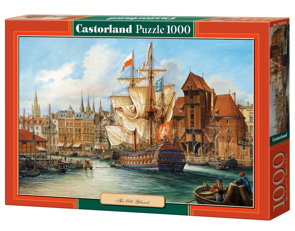 The Old Gdansk 1000 Bitar Castorland - 2