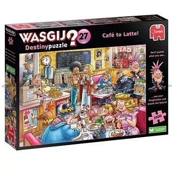 Wasgij Destiny #27 Café to Latte 1000 Bitar Jumbo