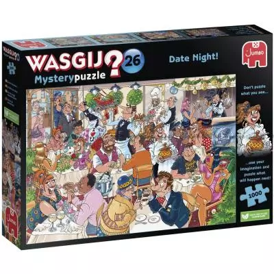 Wasgij Mystery #26 Date Night 1000 Bitar Jumbo - 2