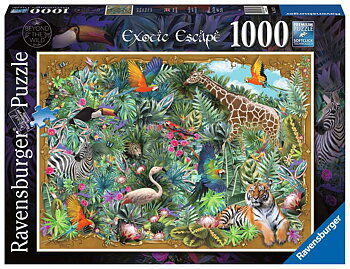 Exotic Escape 1000 Bitar Ravensburger