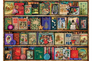 The Christmas library 1000 Bitar Ravensburger