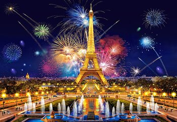 Glamour of the Night Paris 1000 Bitar Castorland
