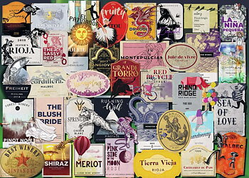 Wine Labels  1000 Bitar Ravensburger