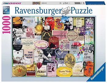 Wine Labels  1000 Bitar Ravensburger