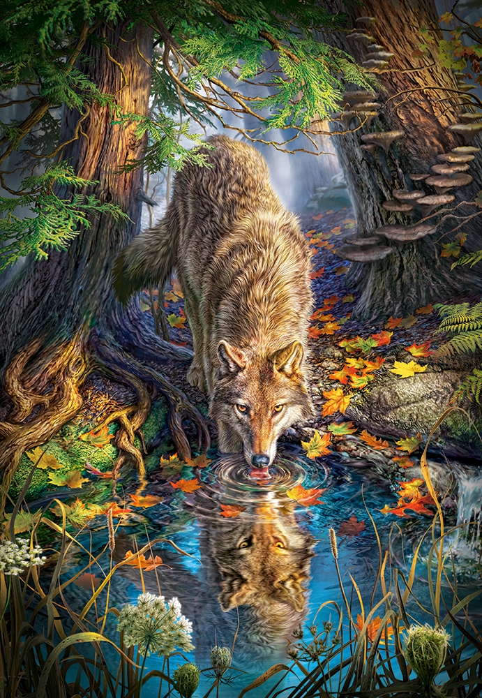 Wolf in the Wild 1500 Bitar Castorland