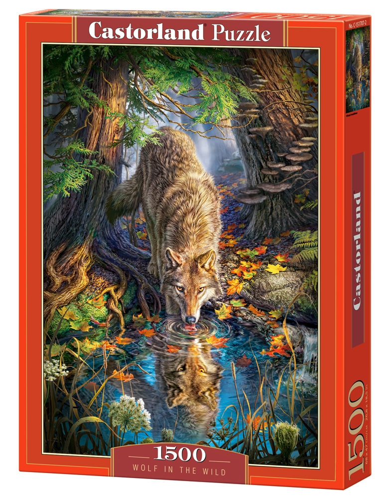 Wolf in the Wild 1500 Bitar Castorland - 2